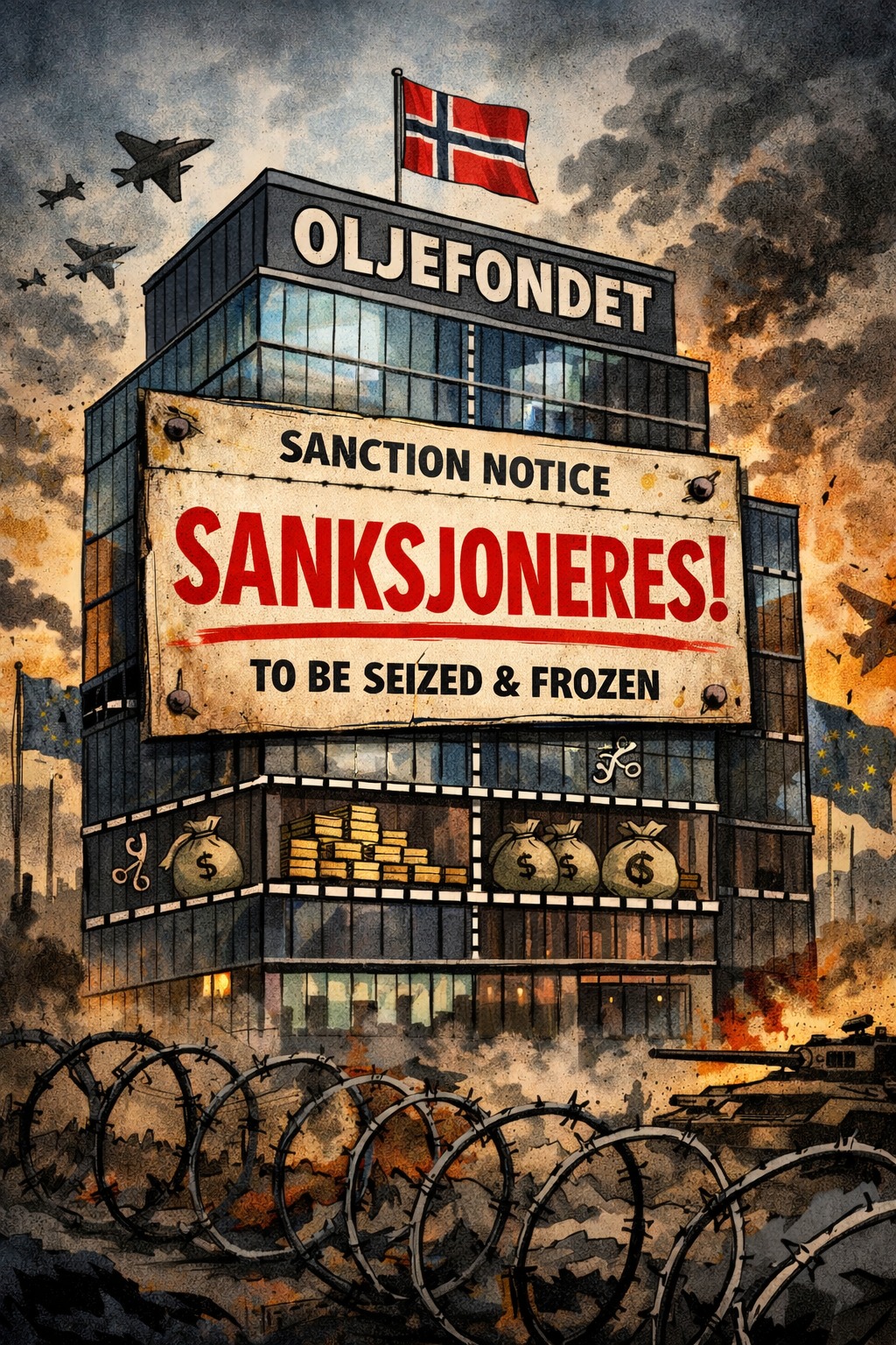 Oljefondet står på spill