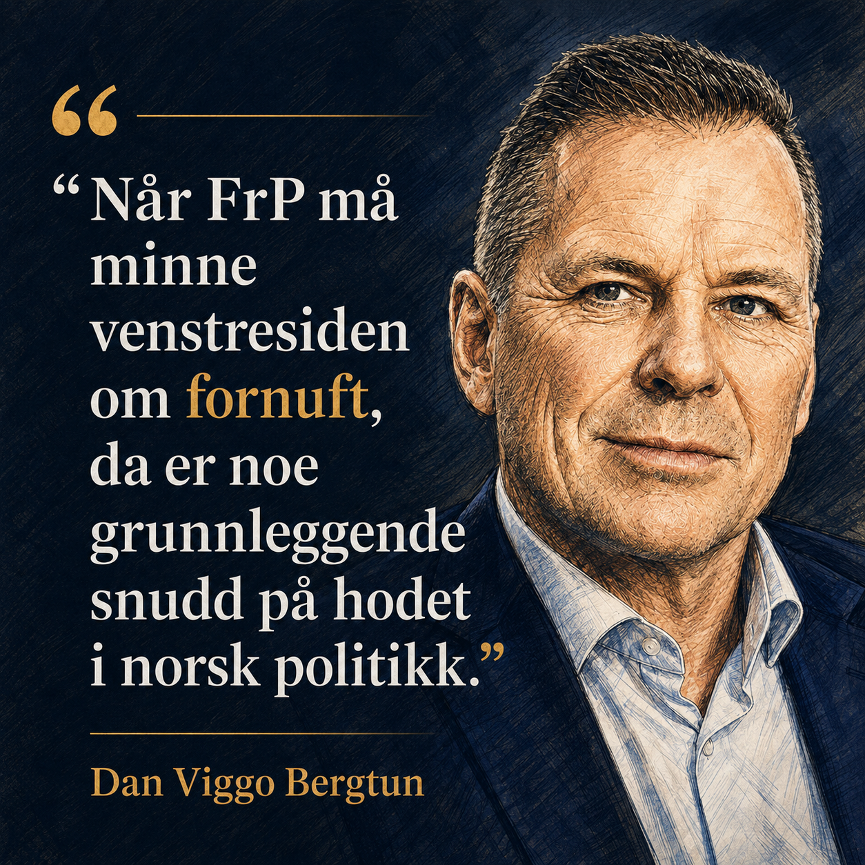 Når FrP må minne venstresiden om fornuft