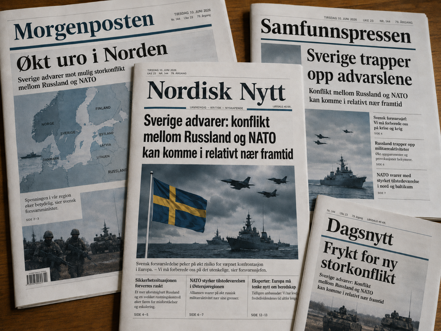 Grusom propaganda i Sverige, men Norge er ikke et hakk bedre