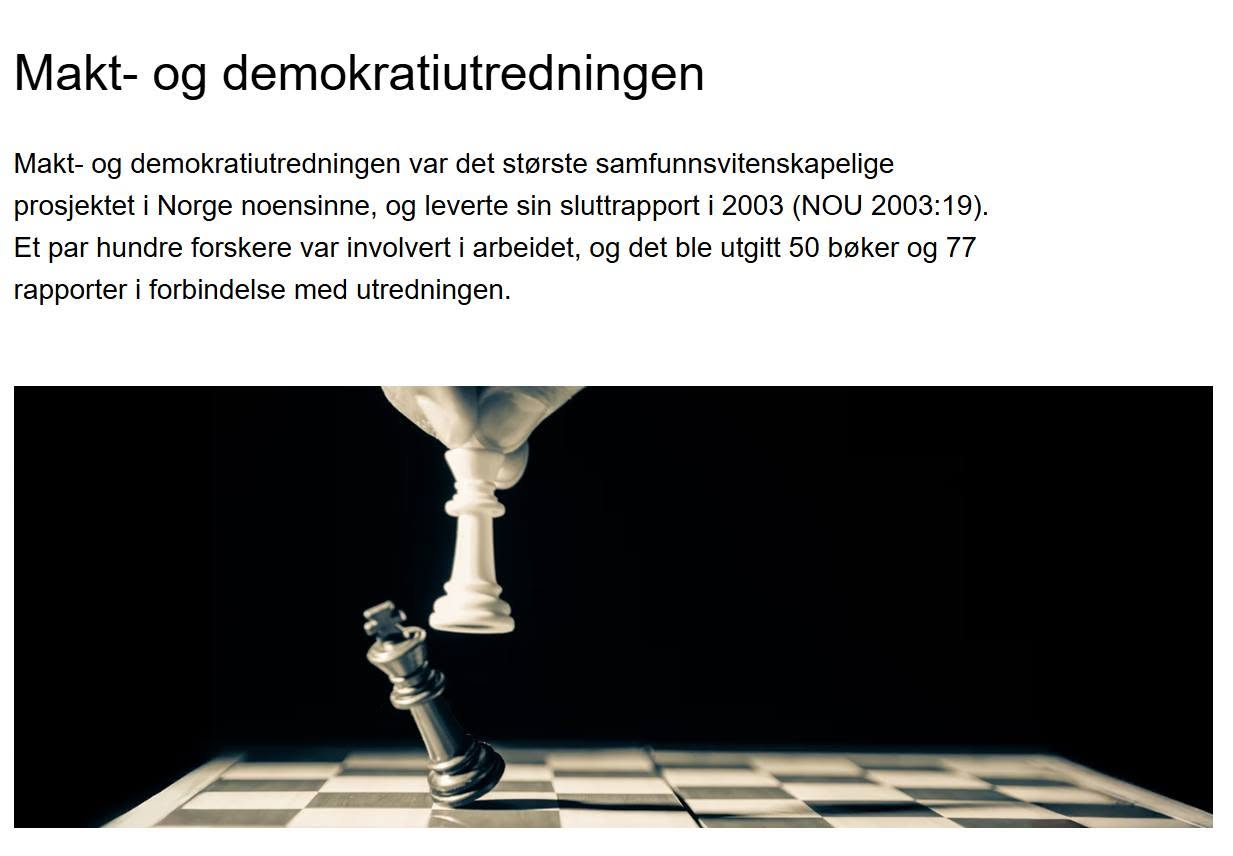 Makt uten mandat