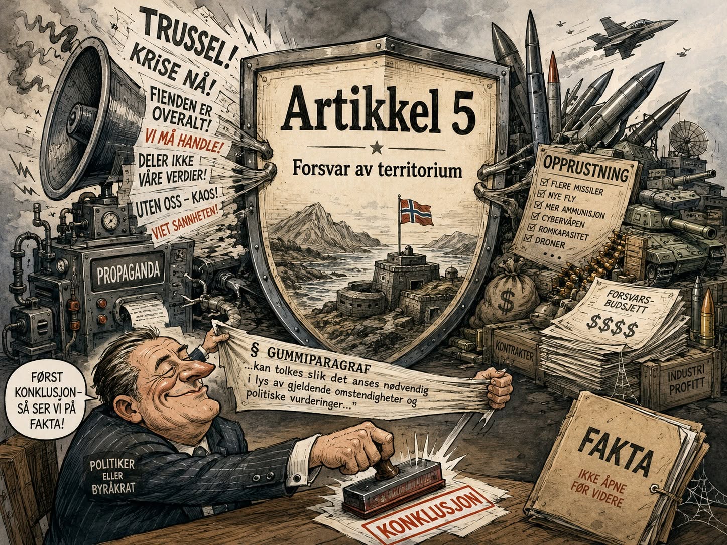 Når NATOs artikkel 5 uthules