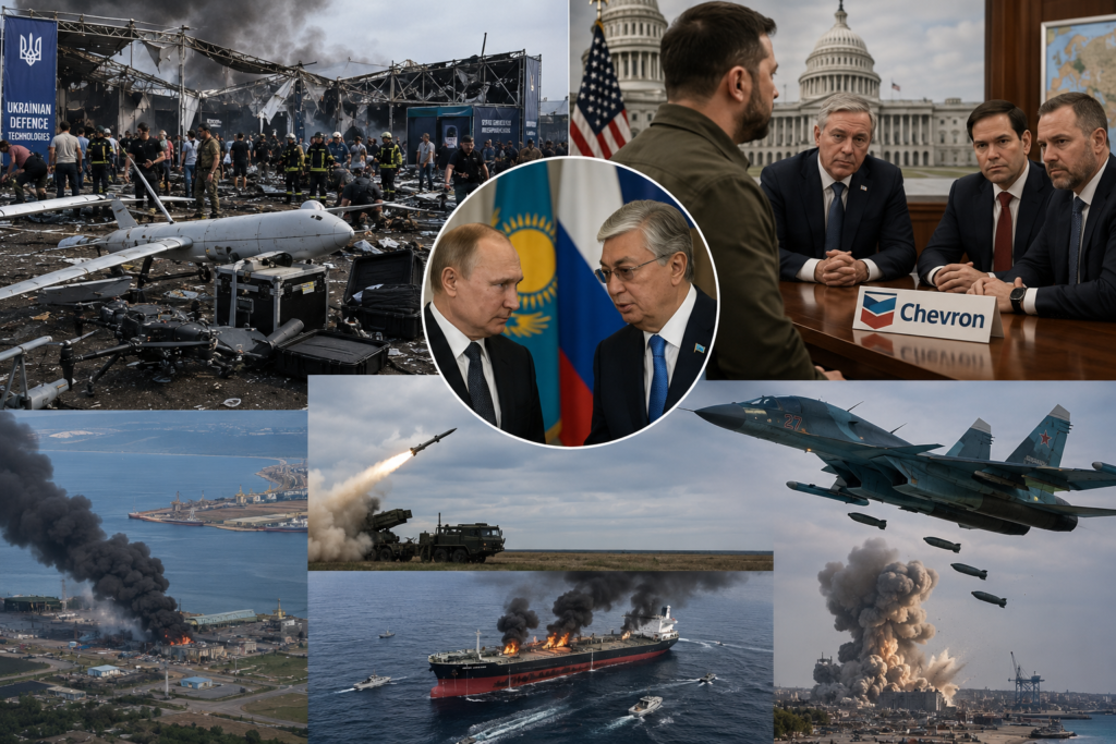 Russland drepte ukrainske etterretningsledere på forsvarsutstillingen – Tokajevet avvises av Kreml – og USA har tomme missillagre Russland drepte ukrainske etterretningsledere på forsvarsutstillingen – Tokajevet avvises av Kreml – og USA har tomme missillagre