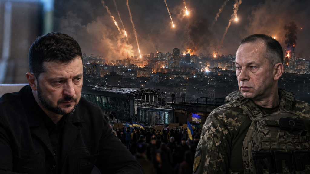 Det største ballistiske missilanslaget mot Kyiv siden krigens begynnelse – og Zelenskyj vurderer å sparke Sirskij Det største ballistiske missilanslaget mot Kyiv siden krigens begynnelse – og Zelenskyj vurderer å sparke Sirskij