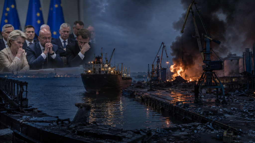 Odessa er effektivt avskåret – sanksjonspakke 21 kollapser – og den europeiske krigs-eufori perioden er over Odessa er effektivt avskåret – sanksjonspakke 21 kollapser – og den europeiske krigs-eufori perioden er over