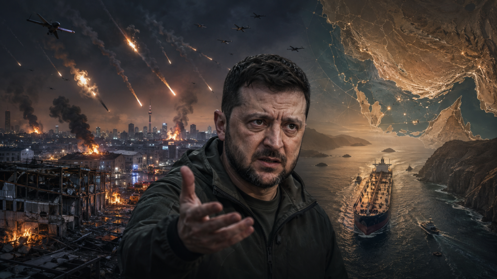 Ikke ett eneste russisk missil ble stanset. Zelenskyj raser. Hormuz-avtalen er ikke det den ser ut som Ikke ett eneste russisk missil ble stanset. Zelenskyj raser. Hormuz-avtalen er ikke det den ser ut som