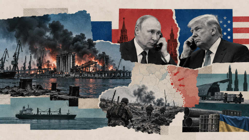 FAB-bomber raserer Mykolajiv. Russland bryter inn i Druzhkivka. Putin til Trump: Slutt å hjelpe Ukraina, så vinner vi krigen uansett FAB-bomber raserer Mykolajiv. Russland bryter inn i Druzhkivka. Putin til Trump: Slutt å hjelpe Ukraina, så vinner vi krigen uansett