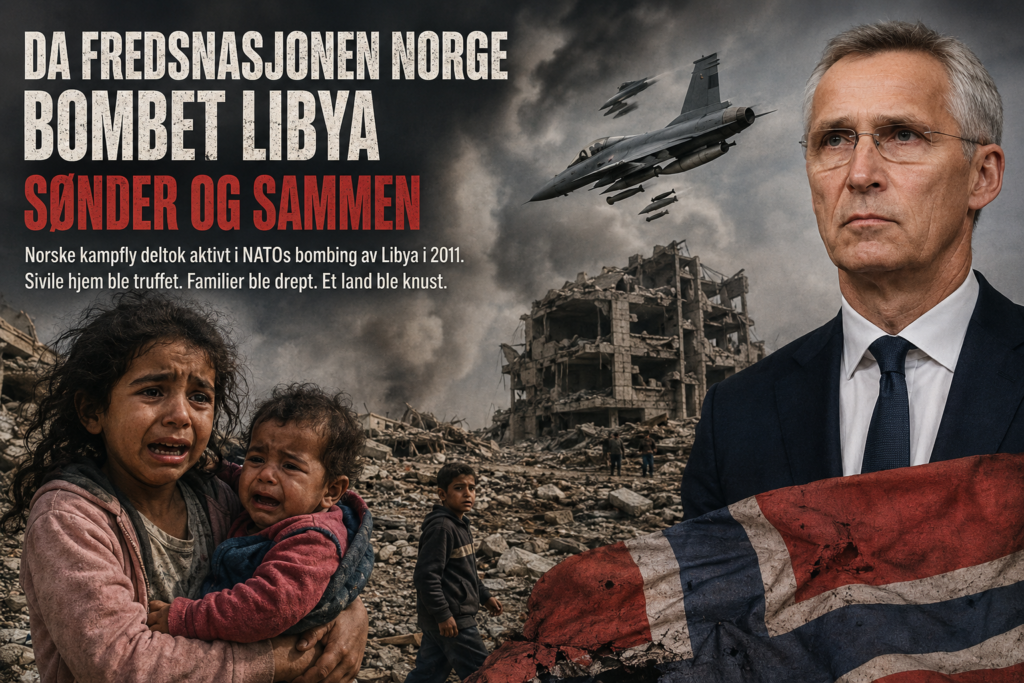 Da Norge bombet Libya sønder og sammen Da Norge bombet Libya sønder og sammen