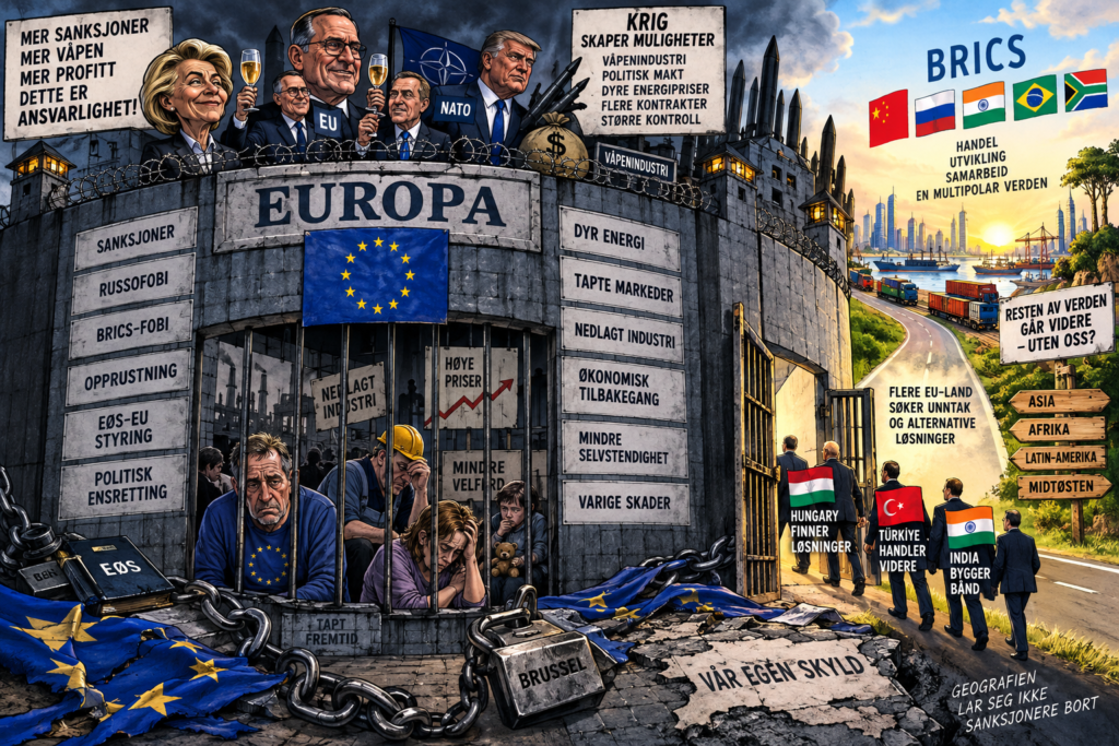 Sanksjonene som kan ødelegge Europas fremtid Sanksjonene som kan ødelegge Europas fremtid