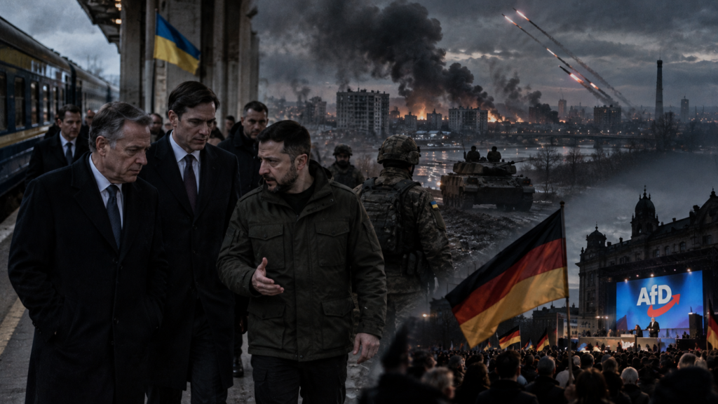 Witkoff og Kushners Kyiv-besøk ender uten substans. Russland varsler nytt massivt angrep – AfD knuser CDU i Sachsen-Anhalt Witkoff og Kushners Kyiv-besøk ender uten substans. Russland varsler nytt massivt angrep – AfD knuser CDU i Sachsen-Anhalt