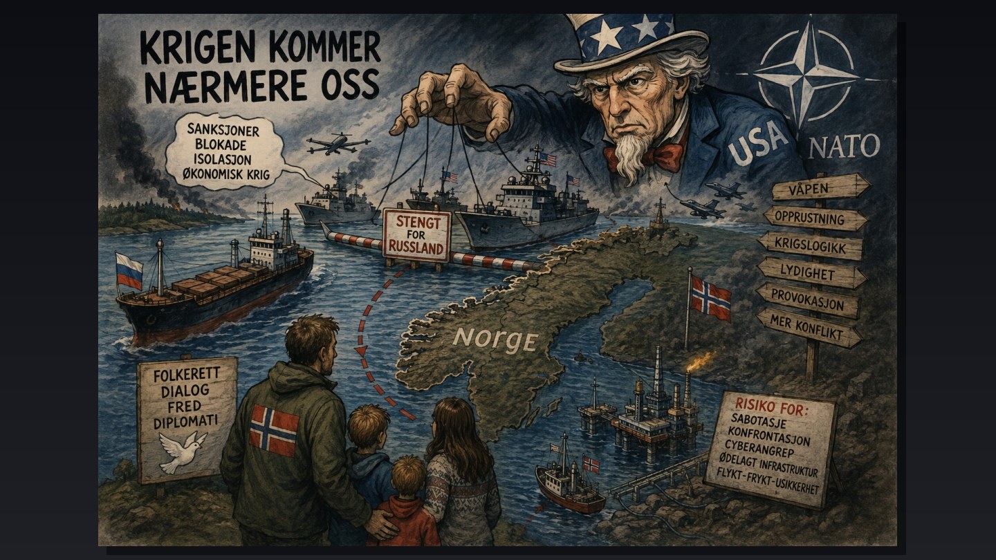 Krigen kommer nærmere oss
