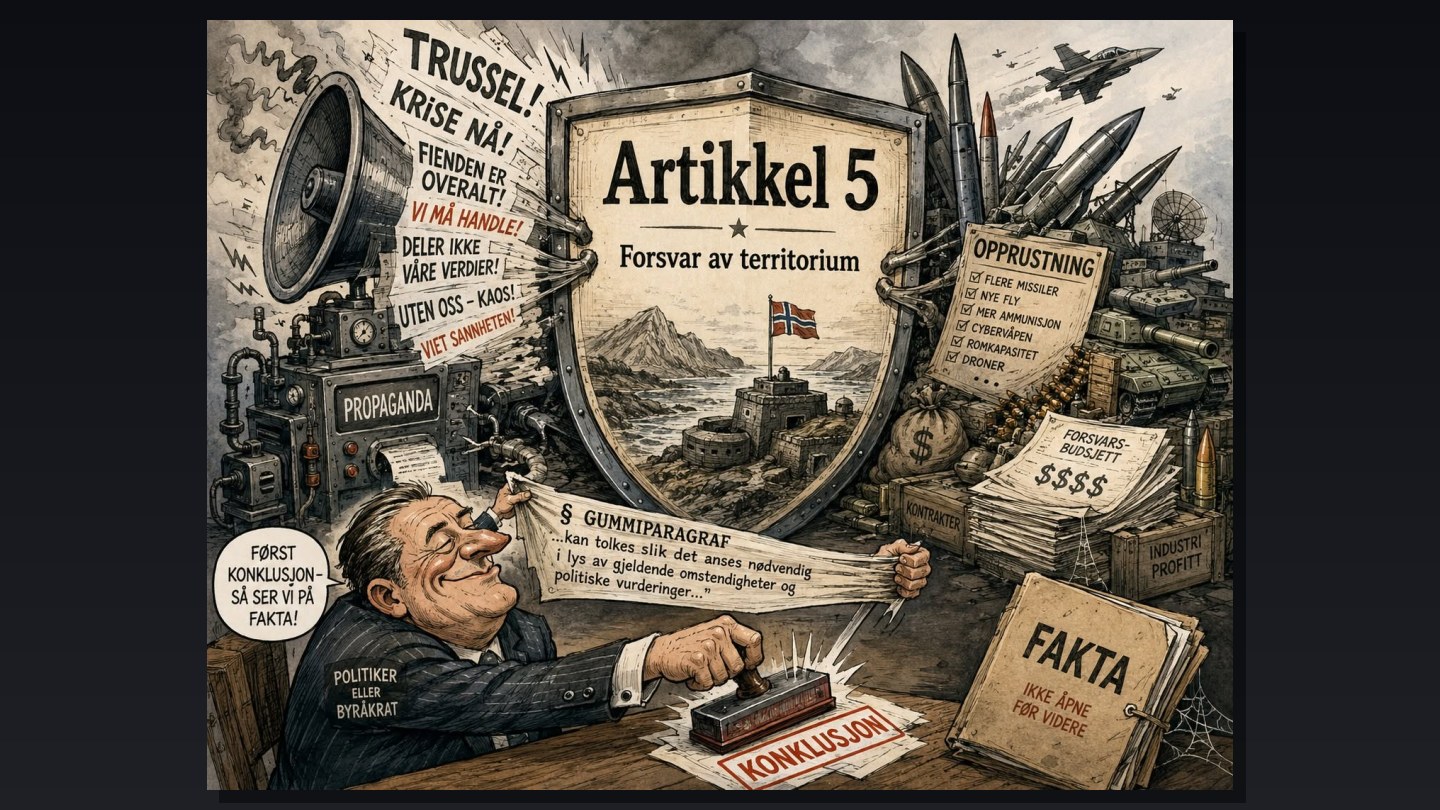 Når NATOs artikkel 5 uthules