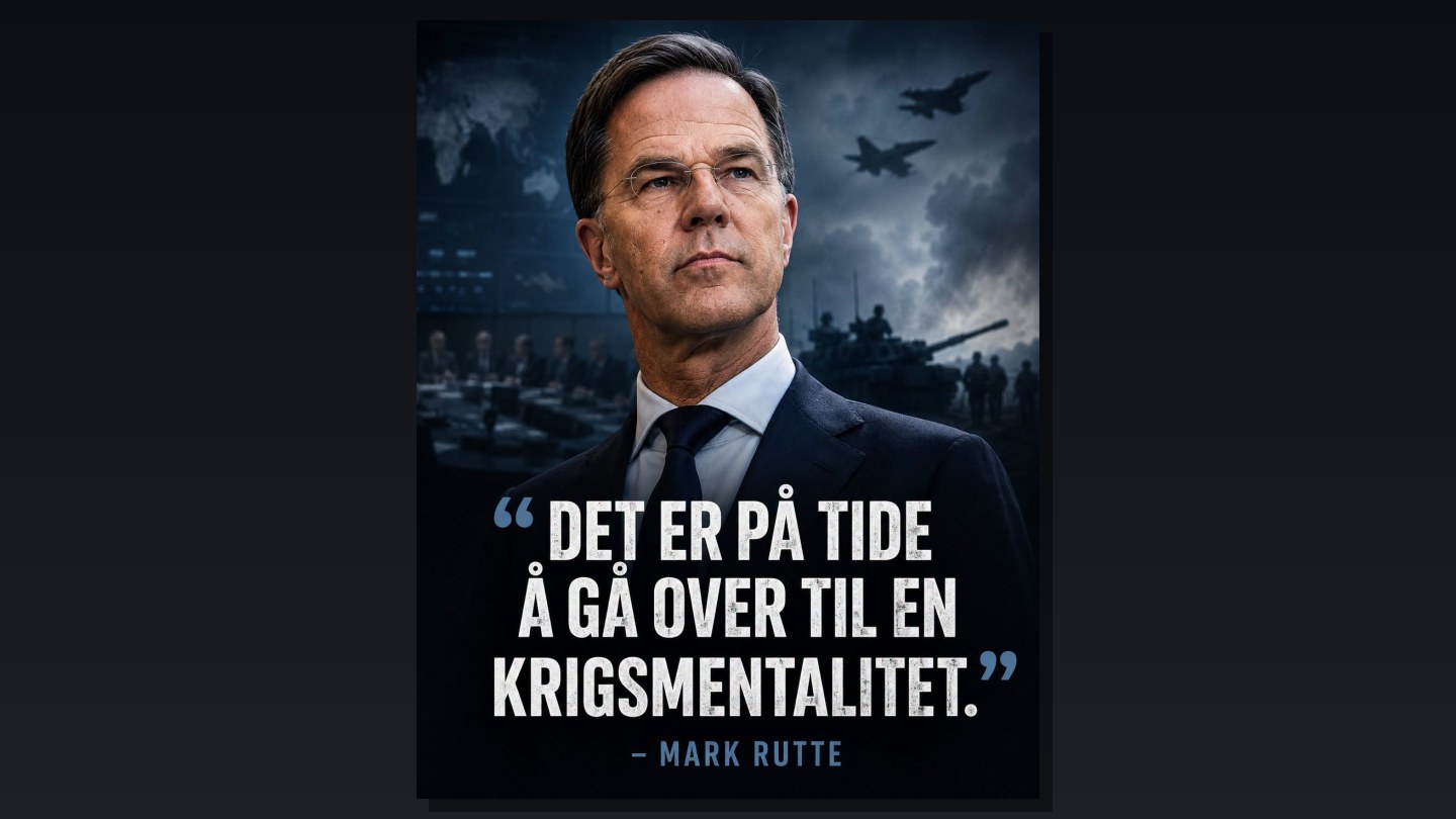 Mark Rutte og fascismens gamle skygge
