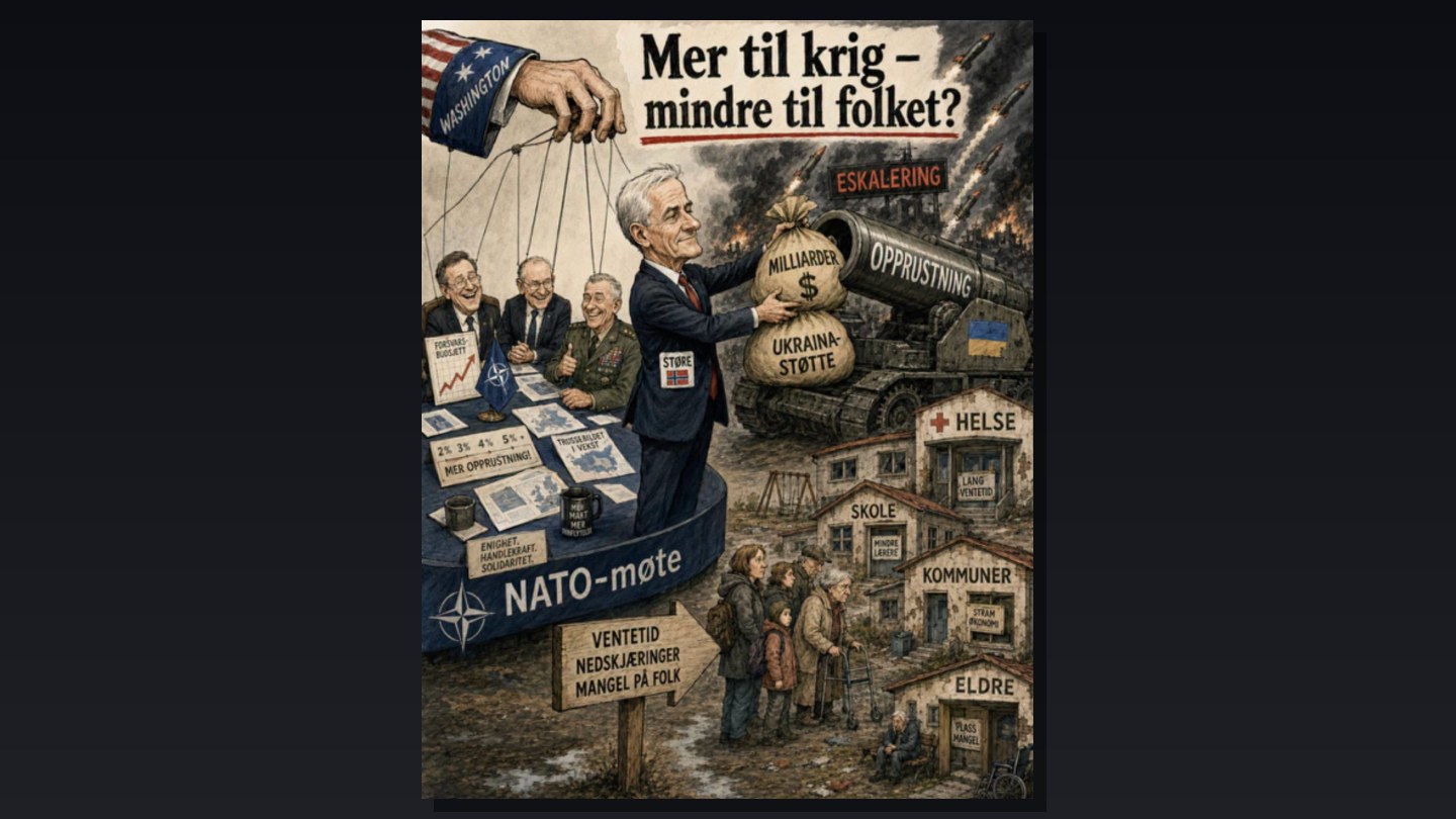 NATO møtes nå igjen, men hvem snakker om fred?