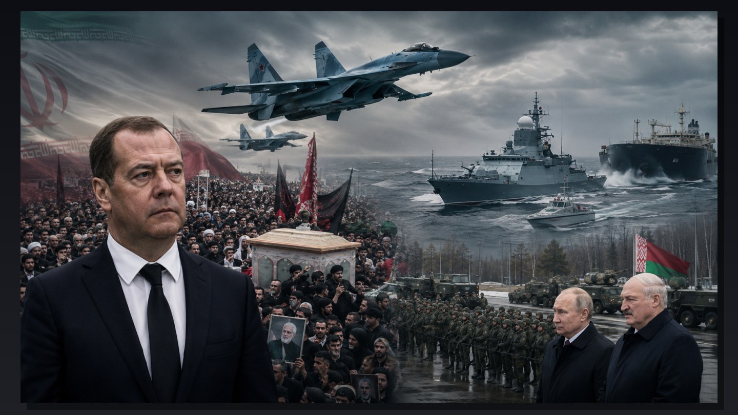 Medvedev i Teheran, Su-35 til Iran, og russisk krigsskip jager bort tysk kystvakt i Østersjøen