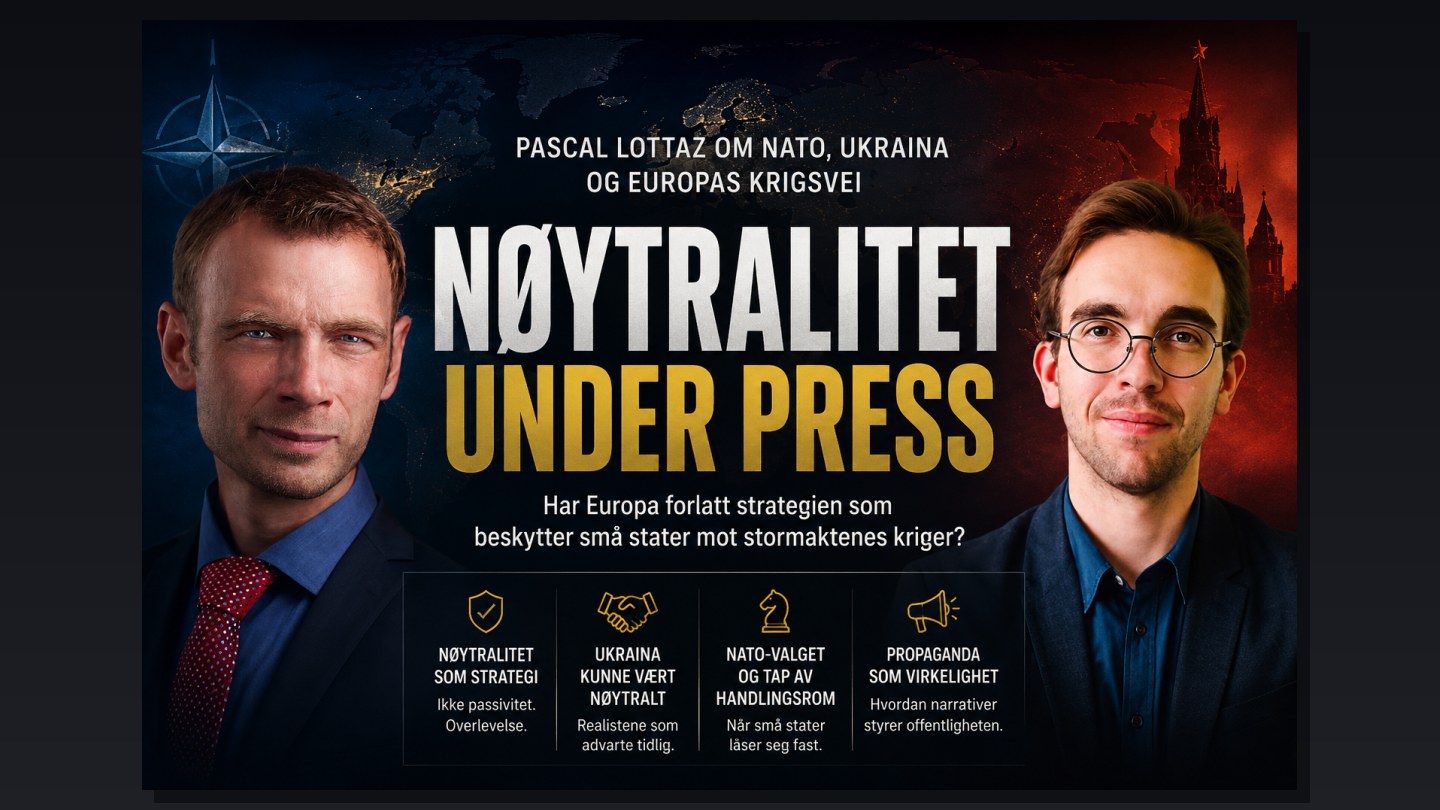 Neutralitet er ikke feighet. Det er overlevelse.