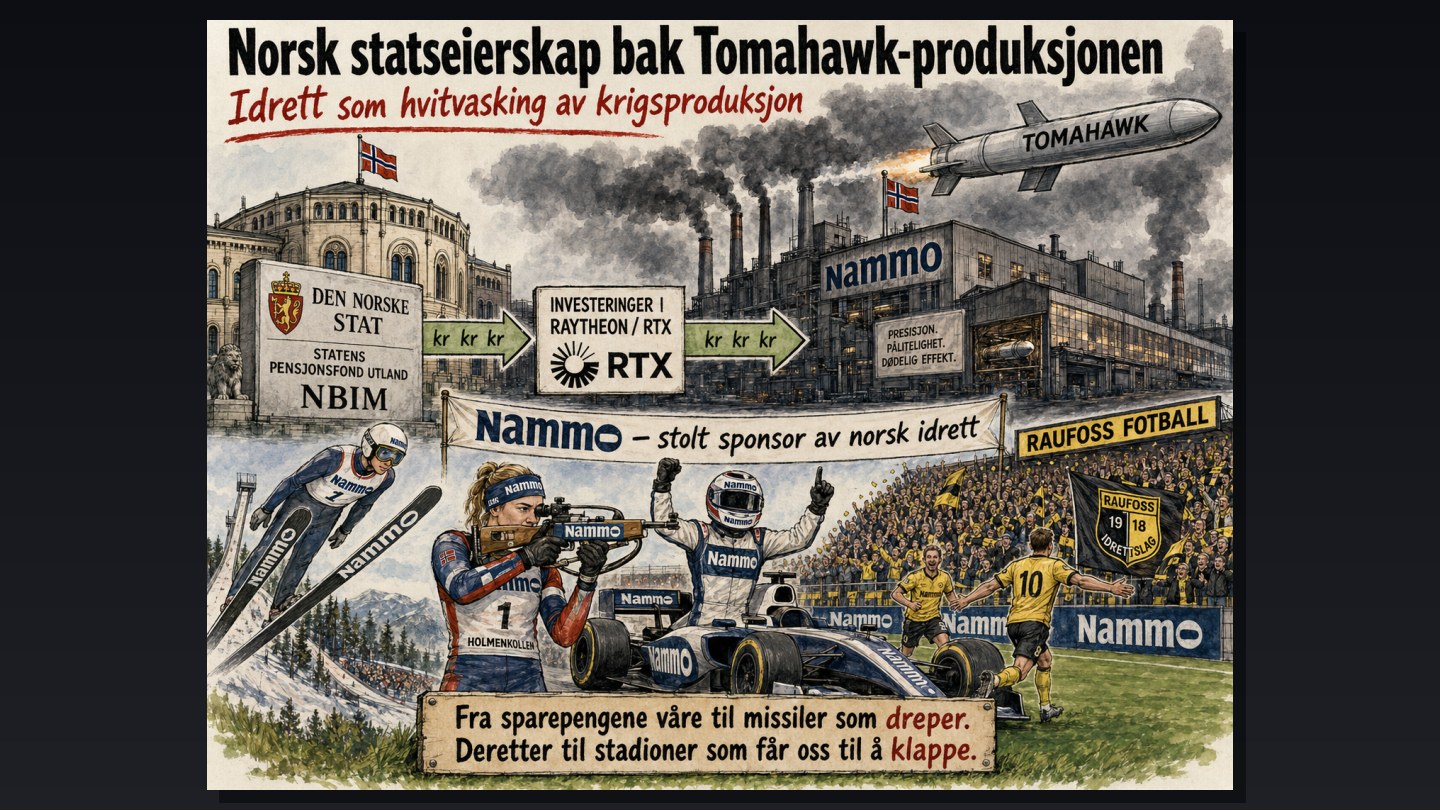 Norsk statseierskap bak Tomahawk-produksjonen