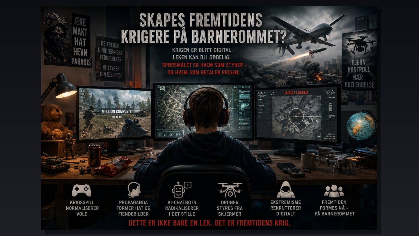 Skapes framtidens krigere på barnerommet?