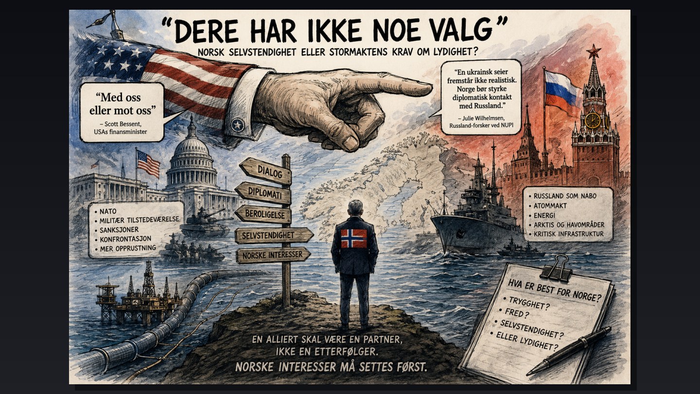 «DERE HAR IKKE NOE VALG»