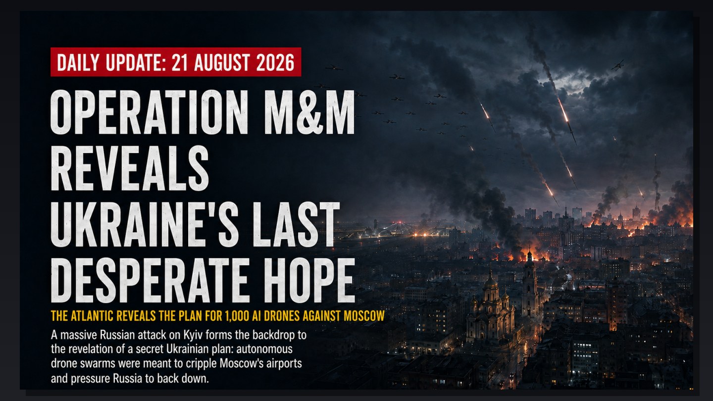 Operation M&M: The Secret Plan That Reveals Ukraine’s Last Desperate Hope