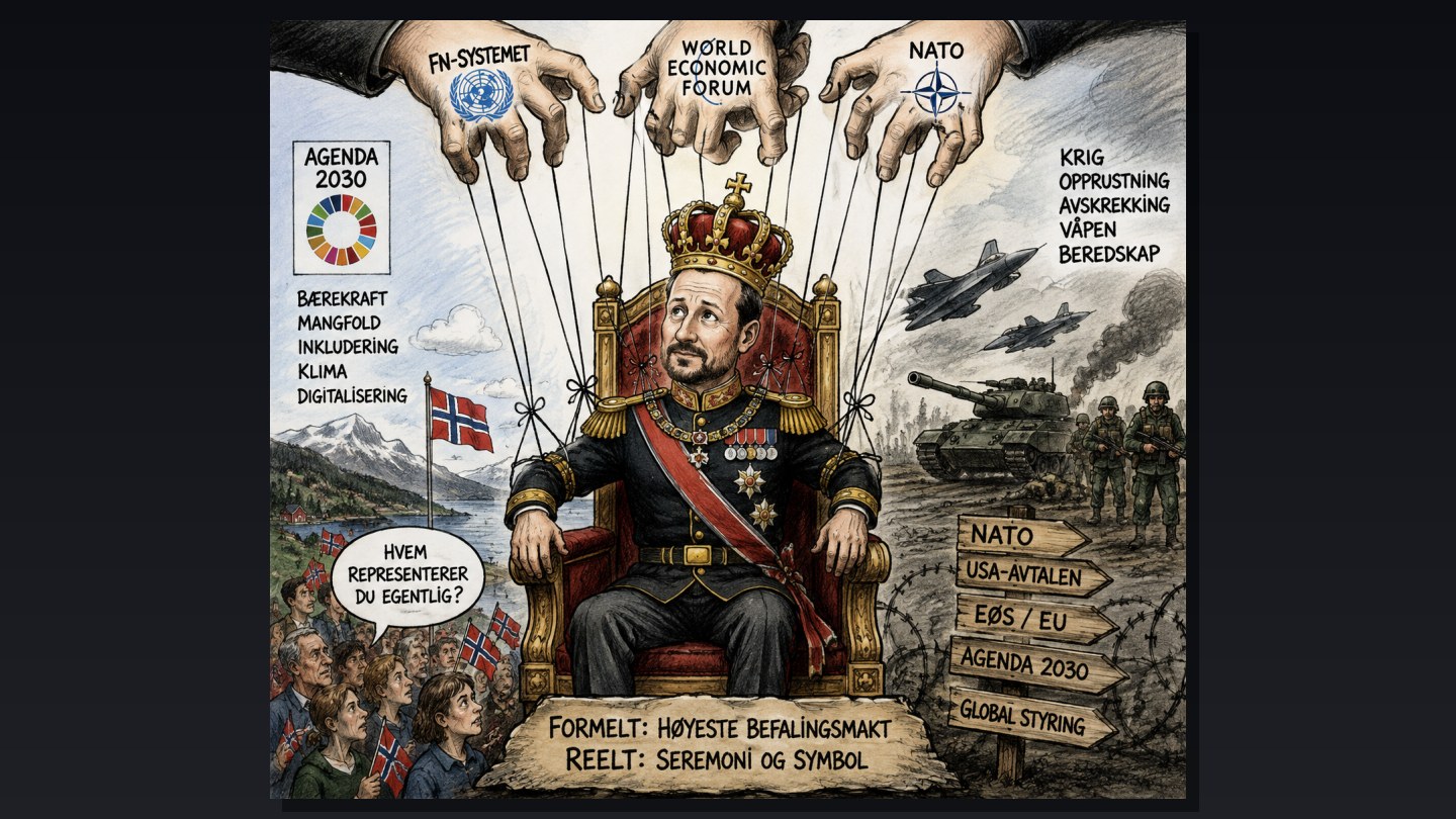 KONG HAAKON VIII: Når kongen blir pynt mens makten flyttes ut av landet