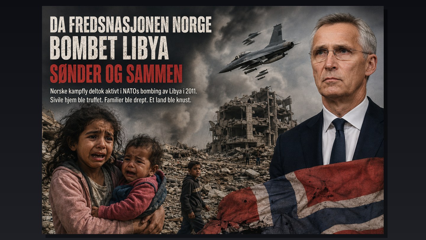Da Norge bombet Libya sønder og sammen