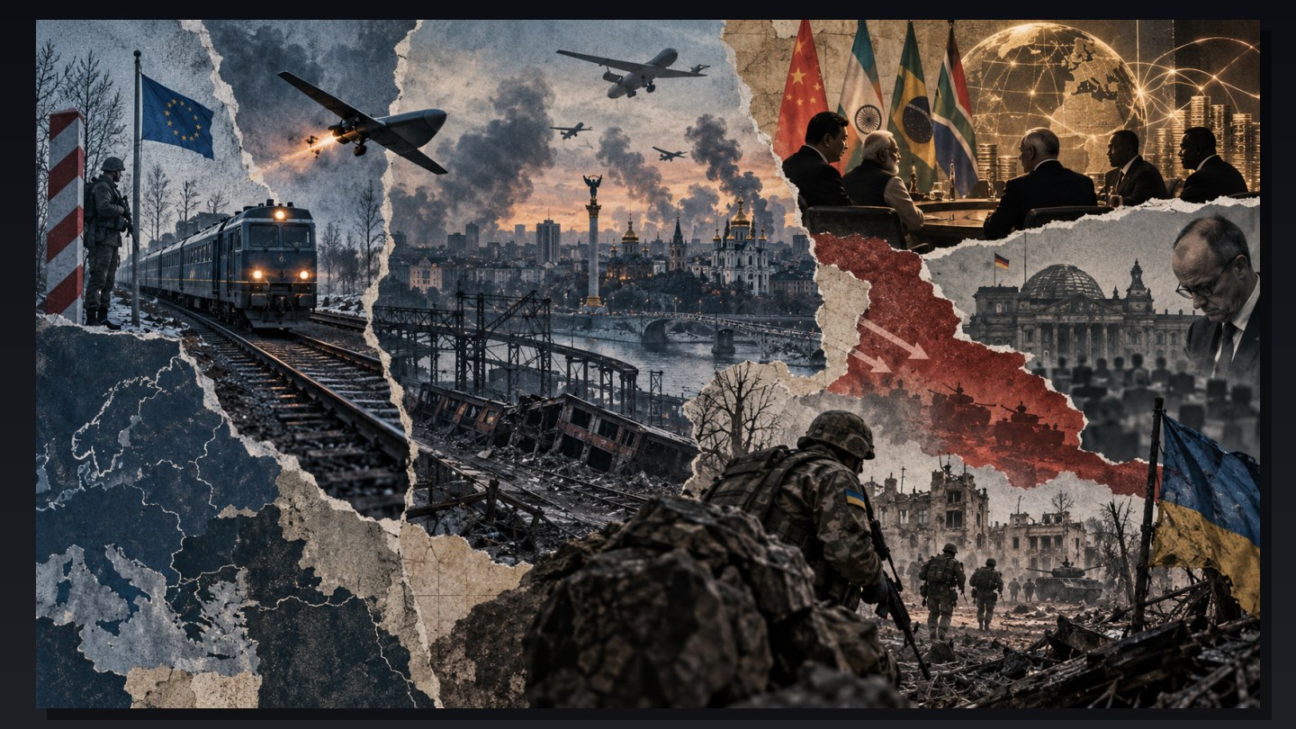 Russia Is Cutting Kyiv Off From the West Step by Step — A Drone Hit the Train Just After Boris Johnson Left It. Zolotyi Kolodiazi Retaken. Ukraine Still Refuses to Negotiate. Merz’s Approval Collapses to 14 Percent