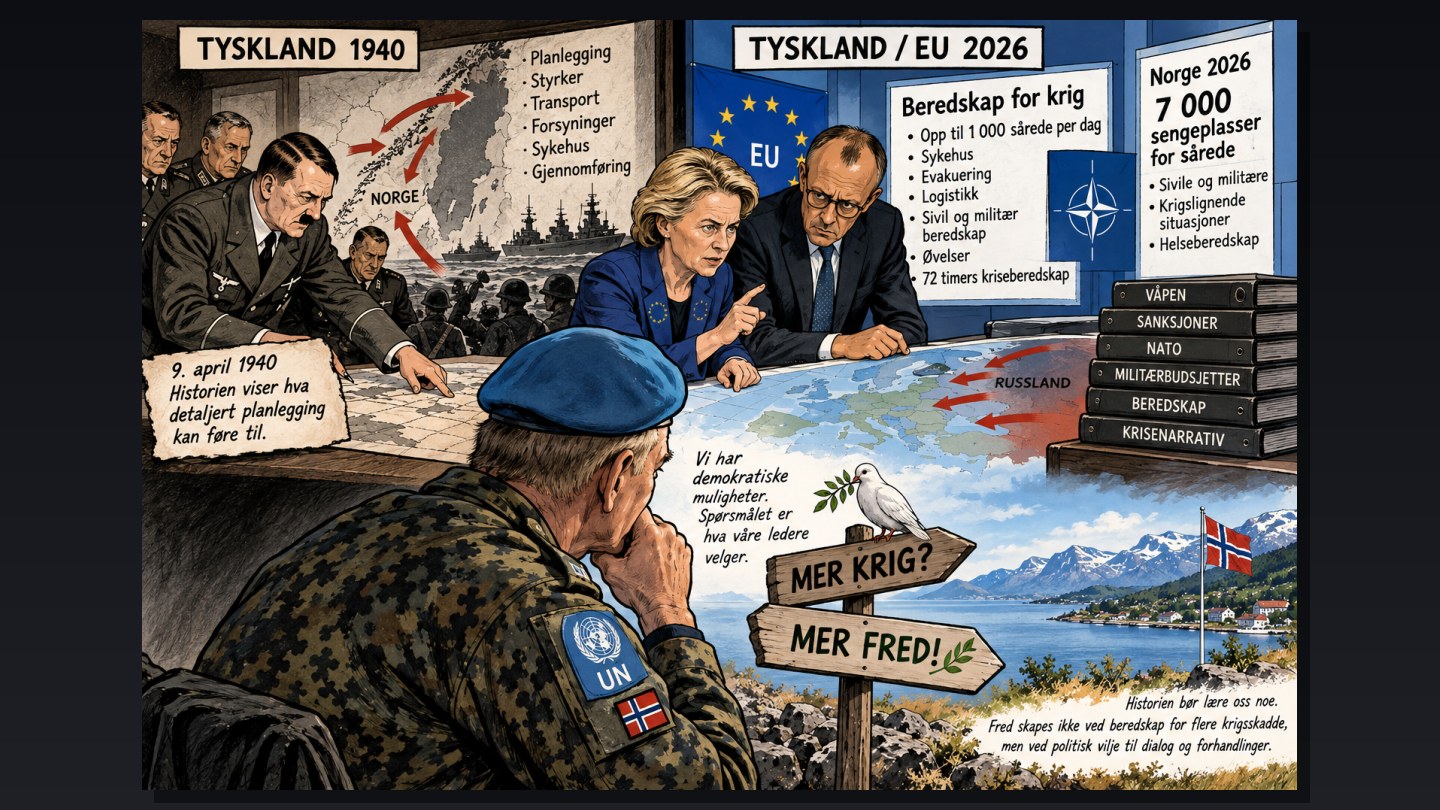 Europa gjør klar sykehussengene for krig, men hvem forbereder freden?
