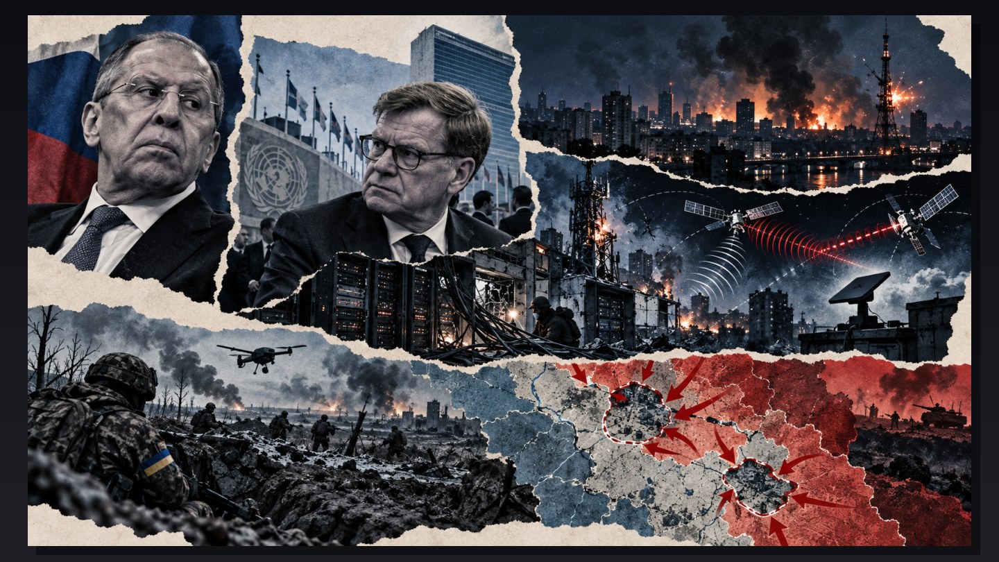 Lavrov Rebuffs Germany – Russia Expands the War Against Ukraine’s Internet, Mobile Networks and Possibly Starlink