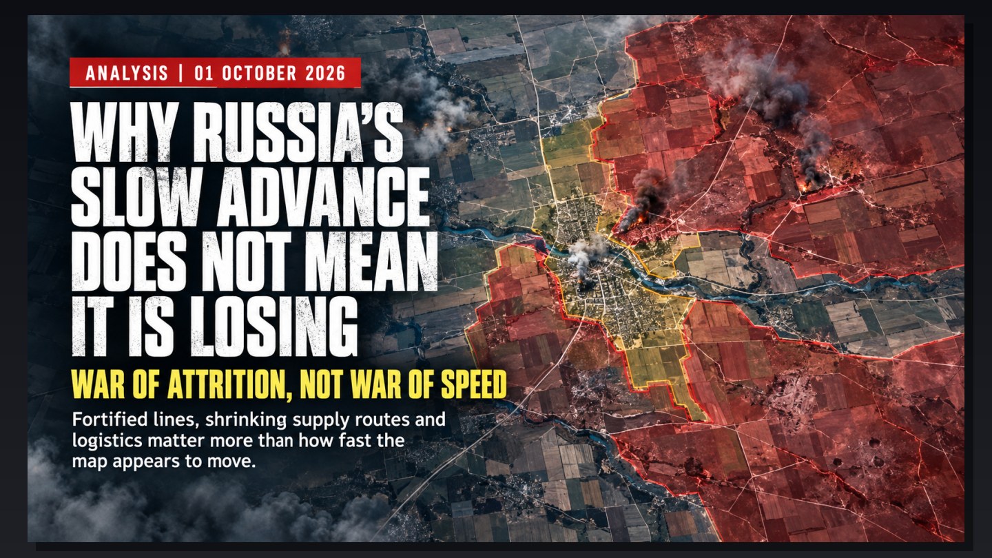 The War of Attrition: Why Russia Is Advancing So Slowly