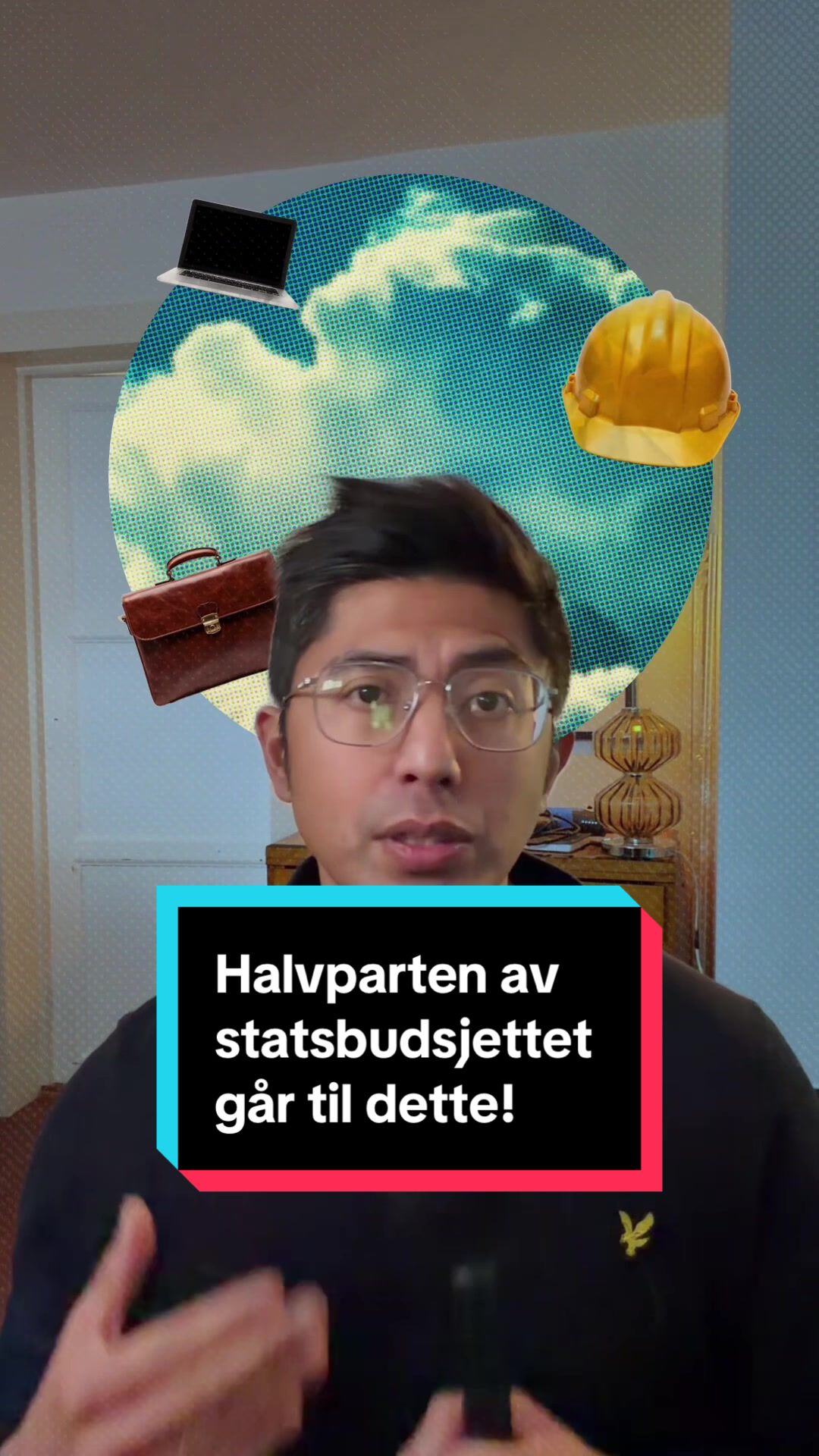 Økonomi tips med Hendrix: Halvparten av statsbudsjettet går til trygd eller sosiale ytelser.